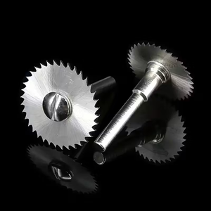 Ensemble de 6 lames de scie circulaire miniatures HSS, disques de coupe, <span class=keywords><strong>accessoires</strong></span> pour outils rotatifs <span class=keywords><strong>Dremel</strong></span>, tiges de 3,2 mm compatibles avec le <span class=keywords><strong>bois</strong></span>, le plastique et l'aluminium - Product Image 5