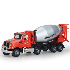 Concrete Mixer <strong>Lorry</strong> 1/50 Cement Mixer Truck Alloy Die-cast Model Construction Truck <strong>Toy</strong> - Product Image 3