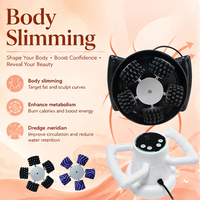 Mini appareil de massage vibrant 360° portatif pour le corps, soulagement de la douleur, amincissement musculaire