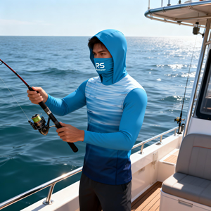 Ropa de Pesca con Sublimación por Transferencia, Diseño Personalizado OEM, Impresión Completa, Secado Rápido - Product Image 3