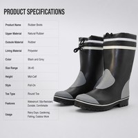 Bottes de pluie unisexes mi-mollet en PVC, imperméables, coupe-vent, antidérapantes, semelle en caoutchouc, chaussures de pluie avec logo personnalisé pour toutes les saisons, utilisation en extérieur