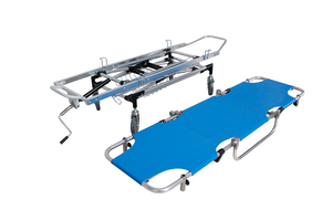 Camilla de traslado de pacientes con superficie de cama separada y fácil desinfección, camilla para ambulancia - Product Image 2
