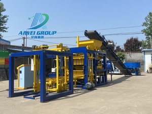 Thủy lực máy đúc gạch QT4-15 hoàn toàn tự động xi măng khối gạch làm máy gạch giá máy - Product Image 2