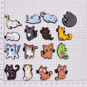 Breloques de chaussures en PVC souple personnalisées HY Wholesale, motifs de dessins animés, décorations supérieures en caoutchouc, cadeaux pour enfants, accessoires de chaussures pour <span class=keywords><strong>Crocs</strong></span> - Product Image 5