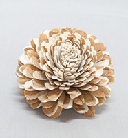 Nouvelle Offre : Fleurs Artificielles en Bois de Sola Naturel, Faits Main, en Gros, pour Diffuseur d'Arômes