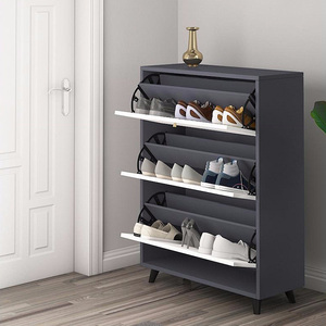 رفوف أحذية معدنية متعددة الطبقات بمفصلات ودرابزين ومسندات - Product Image 6
