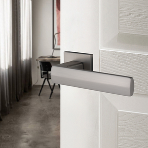 फैक्ट्री सैटिन निकल मोटिज़ के दरवाजे के लिए भारी ड्यूटी डोर हैंडल को हैंडल करता है - Product Image 2