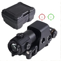 Accessoires de montage de lunette de chasse SYQT, viseur holographique, grossissement 3X-4X, haute définition, vert rouge réglable, extérieur