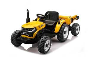 <span class=keywords><strong>Tractor</strong></span> de juguete eléctrico de doble potencia para niños de plástico con música y pantalla de batería coche mecedora para bebé - Product Image 4