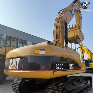 รถขุดตีนตะขาบ Caterpillar 320C มือสอง ขนาด 20 ตัน บุ้งกี๋ 1 ลูกบาศก์เมตร ยี่ห้อญี่ปุ่น ของแท้ รถขุดขนาดใหญ่ ชั่วโมงการทำงานต่ำ ได้รับการรับรองมาตรฐาน CE - Product Image 2