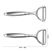 Premium roestvrijstalen groenteschiller ergonomische Y-schiller voor aardappel, appel, wortel keuken fruitgereedschap met roestvrij mes