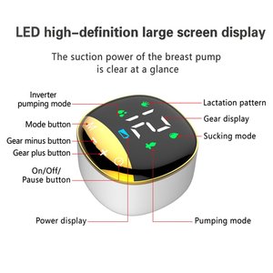 Tire-lait électrique efficace - Mains libres, batterie rechargeable, léger et portable pour la maison, le travail, les voyages, technologie <span class=keywords><strong>de</strong></span> stimulation buccale pour bébé - Product Image 5