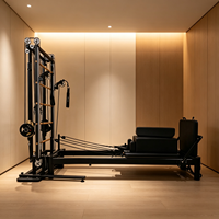 Tour de Pilates en alliage d'aluminium avec cadre à double colonne pour la maison et la salle de sport – Reformer Pilates pour étirements corporels complets