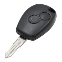 Clé à distance à 2 boutons 433 MHz avec puce PCF7947 pour Renault Kangoo Twingo Duster Trafic Clio 3 Modus Master VAC102 Blade