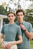 Bestseller Heren Business Casual Korte Mouw Poloshirt 100% Katoen Slim Fit Kreukherstellend Materiaal Design Hot Item
