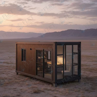 Unité de conteneur plat préfabriqué ignifuge et isolé FLKT, maison modulaire habitable en conteneur maritime