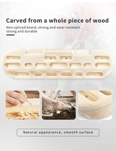 Zeyisy Venta De fábrica portátil Dedo de <span class=keywords><strong>Boulder</strong></span> de la formación de escalada en roca Peg colgar Junta - Product Image 5