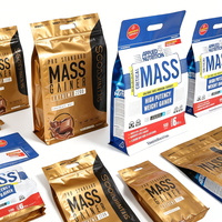 Sachet Doypack Robuste Anti-humidité pour Compléments Alimentaires, Emballage de Qualité Alimentaire Refermable et Personnalisable, Certifié ISO9001