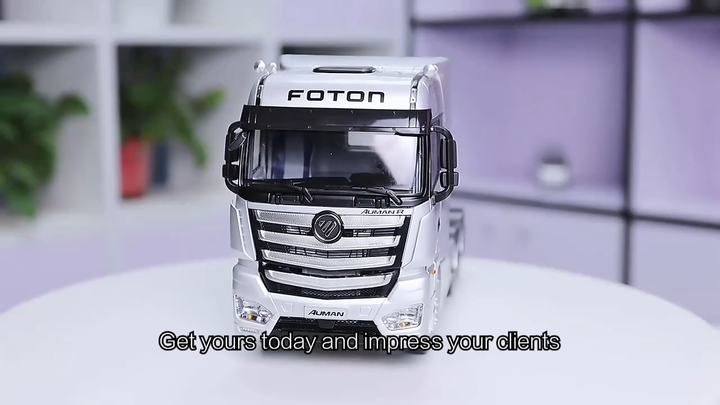 1:24 スケール Foton Auman Kunlun ダンプトラック モデル Original factory authentic Foton AUMAN MT Version 1:24 AUMAN GTL