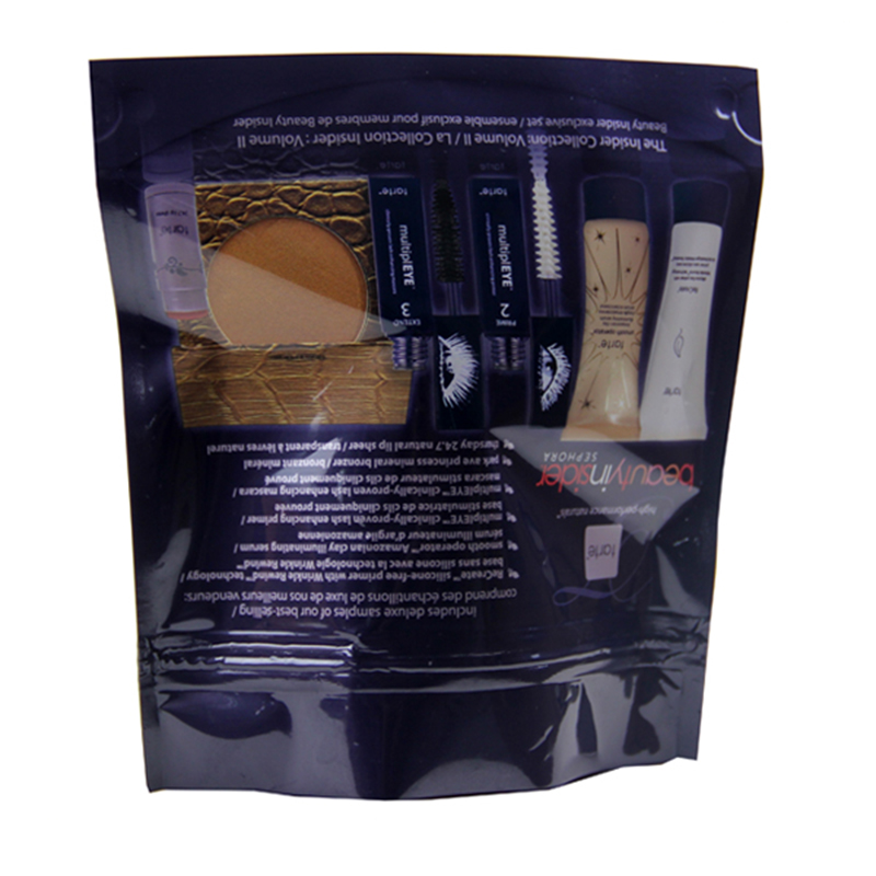 Customized Printing Laminated Foil Face Mask Packaging Three Side Seal Plastic Packaging Bags