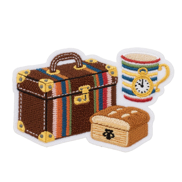 Custom Embroidered Fabric Patches for Creative Clothing and Backpack Designs Made From Felt