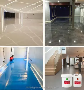 Factory Hot Sale High Clear Floor Epoxy Resin For 3D Floor Coating /Metallic Epoxy Floor Coating