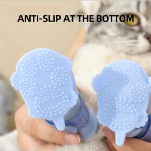 Commercio all'ingrosso impermeabile TEP Anti-slip Pet scarpe cane <span class=keywords><strong>gatto</strong></span> - Product Image 4