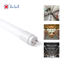 Çin üretici sıcak satış fabrika tedarikçisi 9W 10W 12W 18W 20W 22W 24W 3000K 5000K 6500K SMD2835 CCT G13 PC Nano T8 LED tüp