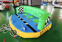Grand canapé gonflable Équipement de sports nautiques pour adultes Bateau à rames remorquable de ski nautique