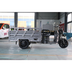 KEYU Triciclo Eléctrico Robusto Abierto para Adultos para Pasajeros y Carga - Product Image 3