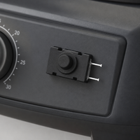 SUDA KAN-21A Bouton-poussoir électronique autobloquant, boîtier plastique IP40, 2 broches, montage sur circuit imprimé, DPDT 1NO1NC 1,5A 250VAC, appareil électroménager