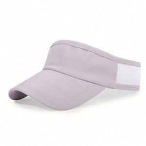 Wholesale Unisex Sun Visor Caps Summer Stretch Elastic Visor Hat Custom Visors Cap Golf Caps - Product Image 2