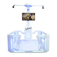 High Profit VR Stand Walking Platform Juego de realidad virtual 9D VR Shooting Simulator 60PCs Películas llenas de diversión, llenas de diversión 1000W