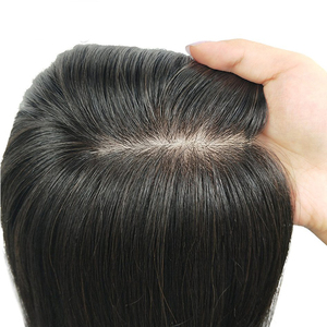 Human <strong>Hair</strong> Toupee <strong>Hair</strong> <strong>Toppers</strong> for <strong>Women</strong> Human <strong>Hair</strong> - Product Image 5
