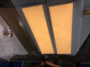 Edgelux siêu mỏng phẳng <span class=keywords><strong>LED</strong></span> Backlight bảng điều chỉnh với 6000K ánh sáng ban ngày IP65 Dimmable Acrylic xây dựng cho phòng tắm sử dụng - Product Image 5