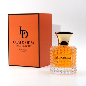 Eco-friendly Recyclable Crimp Irregular square Perfume Spray <b>Bottle</b> 30ml 50ml 100ml Perfume <b>Bottle</b> with GoldenCap - Product Image 3