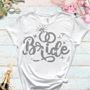 Mode Tendance 100% Coton <span class=keywords><strong>Strass</strong></span> <span class=keywords><strong>Strass</strong></span> Usine Sur Mesure En Gros Lettre Femmes <span class=keywords><strong>t</strong></span>-shirts - Product Image 4