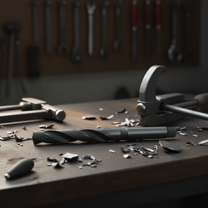 ดอกสว่านเกลียวปลายเรียว 10 มม. เหล็กความเร็วสูง สำหรับเจาะโลหะ - Product Image 3