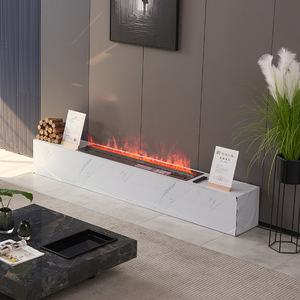 3D Thông Minh Lò Sưởi Điện Mỹ Phong Cách Châu Âu Mô Phỏng Ngọn Lửa Hộ Gia Đình Kim Loại Nhúng Độ Ẩm Cho Phòng Khách Tiếng Anh - Product Image 4