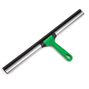 Tergivetro in Alluminio da 35 Cm con Manico Verde per Pulizia Vetri - Product Image 2