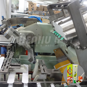 Tự động 12 cái đầy màu sắc phấn trắng cartoning Máy Trường bút bút chì hộp carton máy đóng gói - Product Image 5