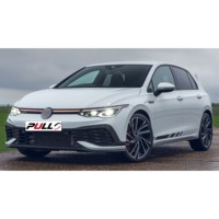 Convient pour Volkswagen Golf 8 GTI clubsport, le kit de carrosserie comprend un assemblage de pare-chocs avant et arrière avec des jupes latérales et un diffuseur arrière