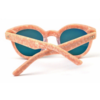 Lunettes de soleil polarisées élégantes d'été avec protection UV, lunettes de soleil en acétate de qualité fabriquées à la main pour femmes