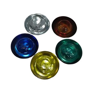 Marcadores de Pavimento Reflectantes Blancos y Amarillos Chuang An Yue, Tachuelas de Vidrio Templado para Carreteras, Púas de Tráfico, No Requieren Batería - Product Image 2