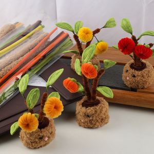 A Tree of <b>Sweet</b> Wishes Mini Twisting Stick Craft Kit Create a Fuzzy Persimmon Treeb Symbol of Good Luck Perfect Meaningful Gift - Product Image 5