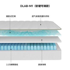 <b>Memory</b> <b>Foam</b> Pocket Spring Mattress Medium Firmness Breathable Hypoallergenic For Child Single Size - Product Image 3