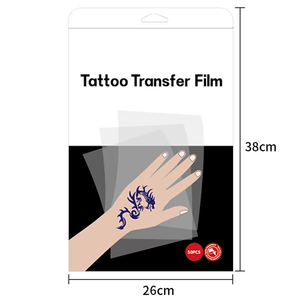 New Arrival Thermal <b>Tattoo</b> Stencil Transparent <b>Paper</b> Roll High Quality Transfer <b>Paper</b> for Professional Body Art Use Supply - Product Image 3
