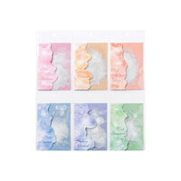 10 autocollants par paquet, série Moonlit Blossoms, autocollants de journal DIY à thème floral rétro