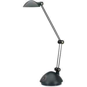 Lampe de bureau LED à double bras Alera ALELED912B avec port USB, design moderne et minimaliste pour hôtel, abat-jour bleu, noir, blanc, rouge, certifiée RoHS - Product Image 2