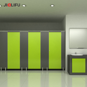 Tòa nhà văn phòng chống cháy và chống thấm nước <span class=keywords><strong>HPL</strong></span> phân vùng nhà vệ sinh thương mại <span class=keywords><strong>cubicle</strong></span> với ánh sáng LED - Product Image 6